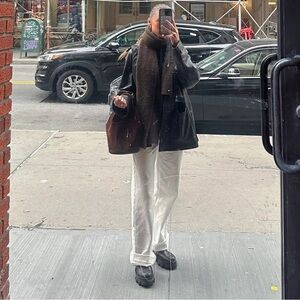 Marc Fisher Black Chunky Boot